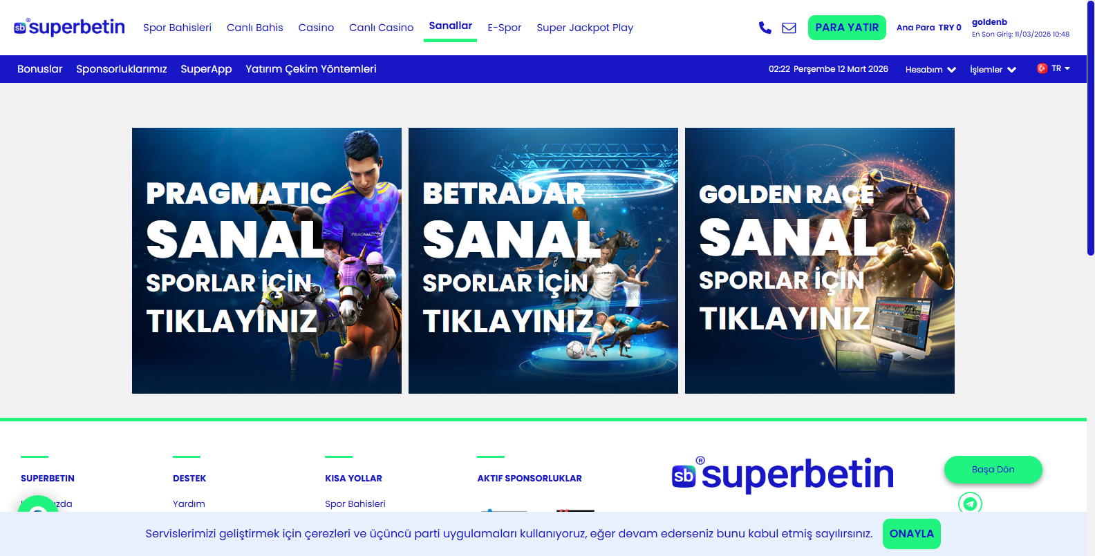 Superbetin Casino Oyunları