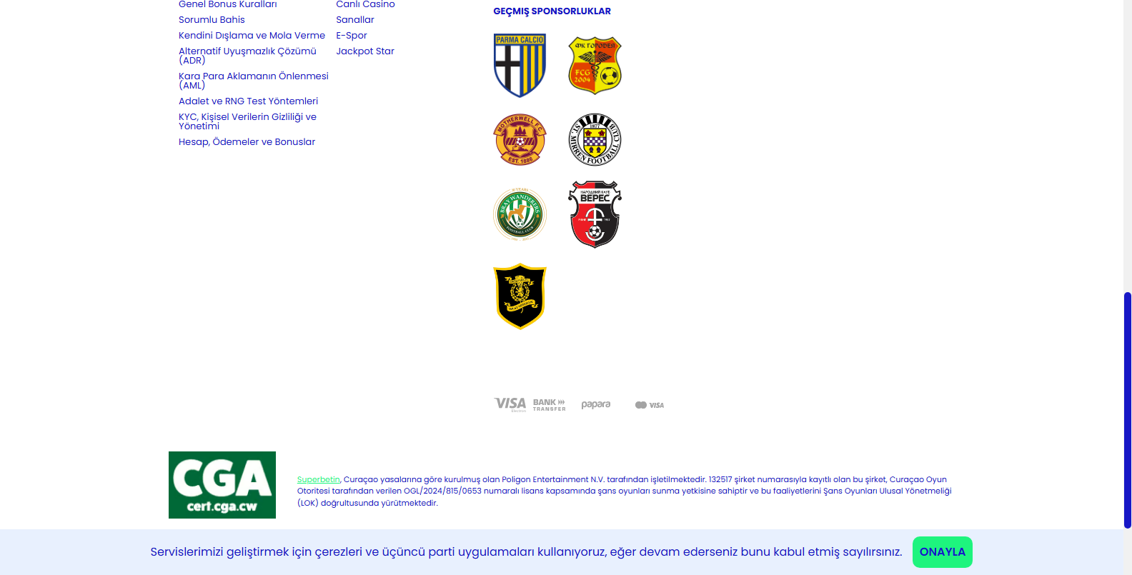 Superbetin Üyelik Sonrası Yatırım Bonusları